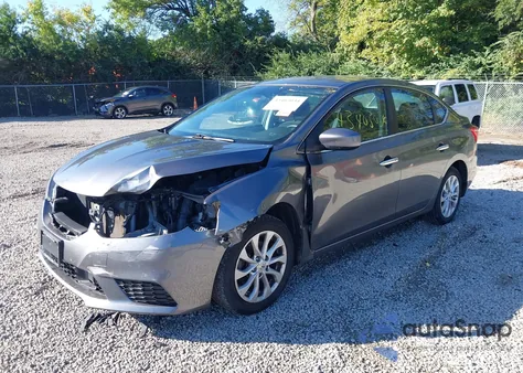 2019 Nissan Sentra Sv from USA, damaged, VIN 3N1AB7AP0KY293526